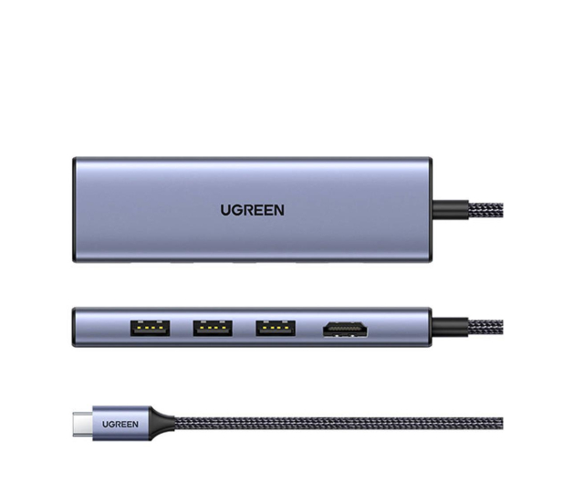 UGREEN Revodok CM511 USB-C do HDMI, 3x USB-A 3.0, SD/TF - 1256473 - zdjęcie 3